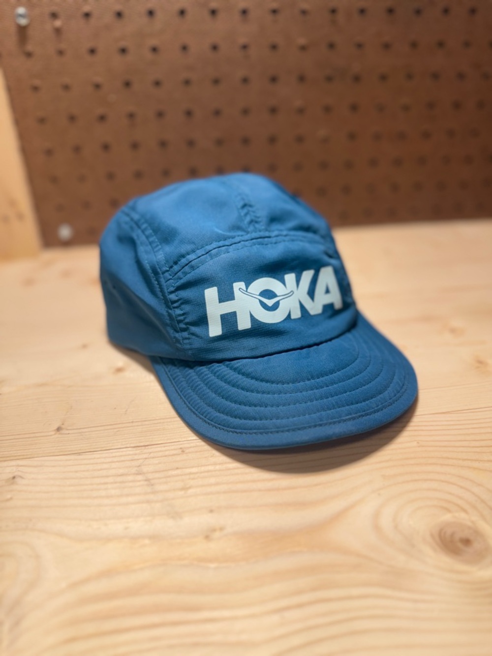 Hoka U Performance Blue and Gray Running Hat- One size Unisex
